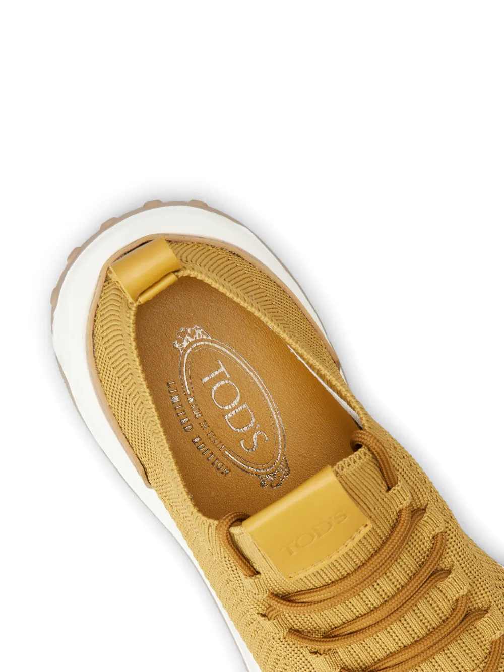 Tod's Running Mid Volume 63K sneakers Geel