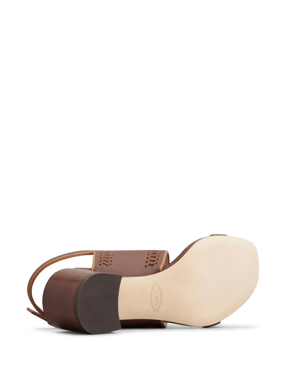 Tod's 55mm leather sandals Brown
