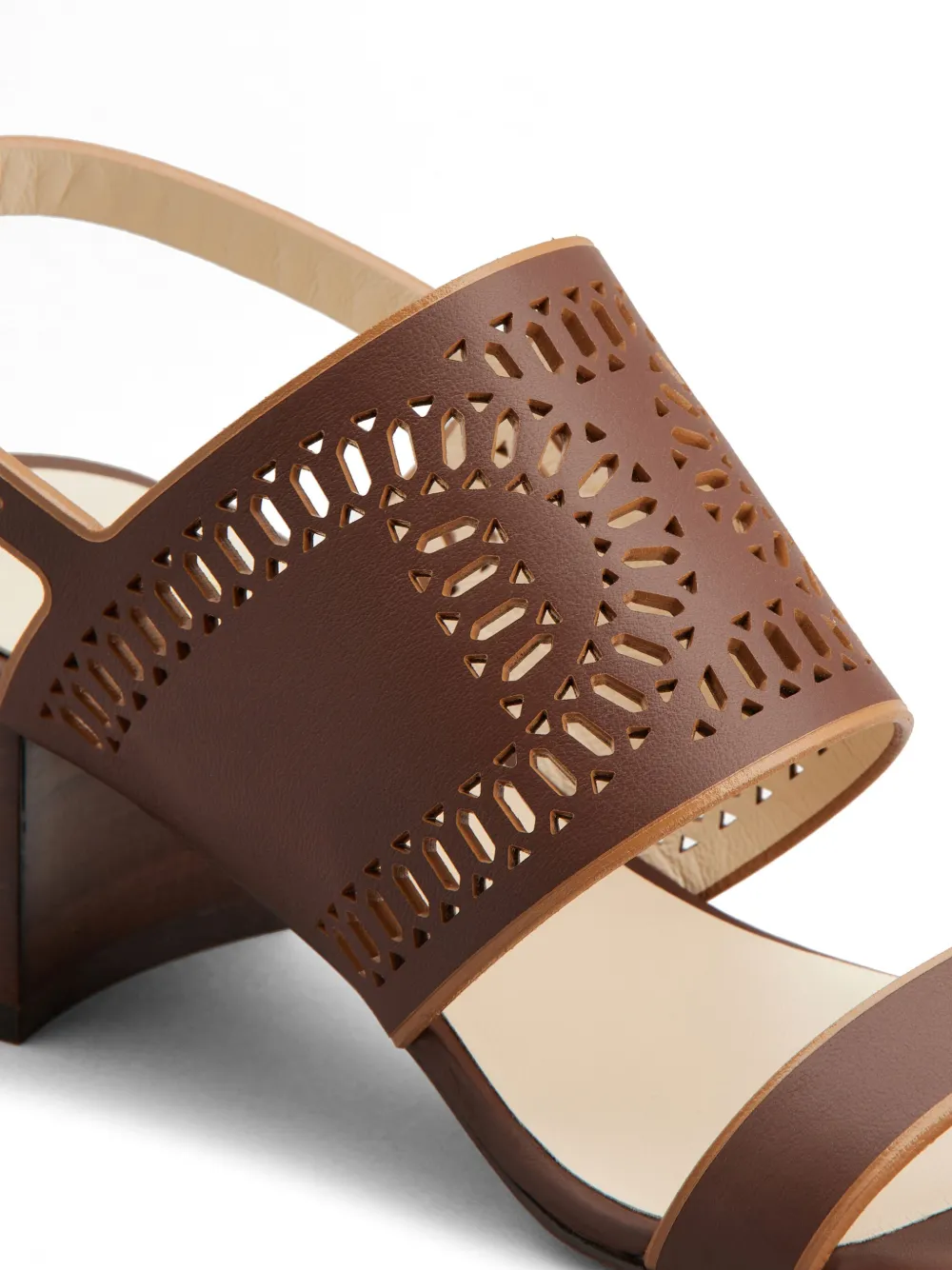 Tod's 55mm leather sandals Brown