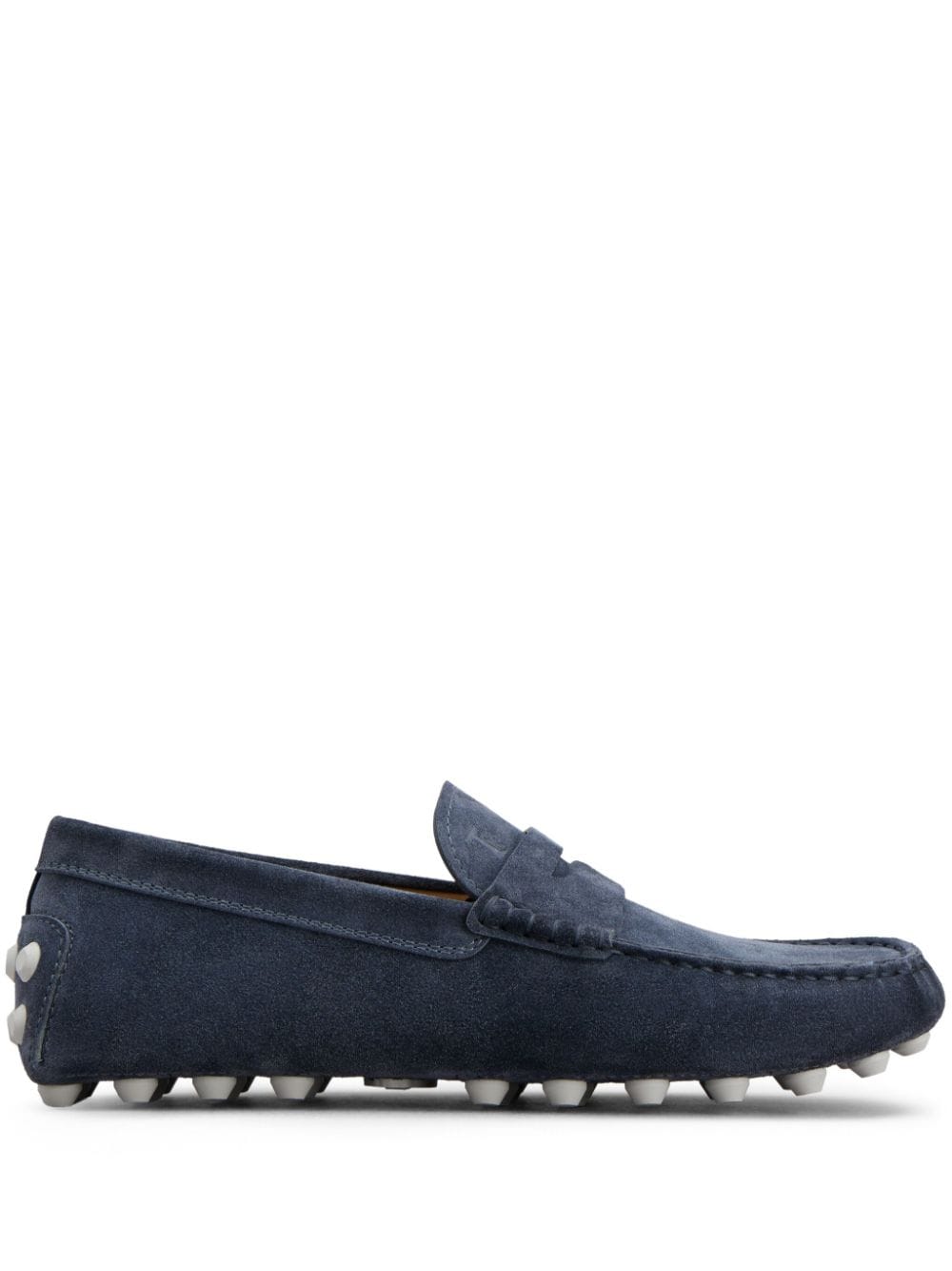 Tod's Gommino Bubble suède loafers Blauw