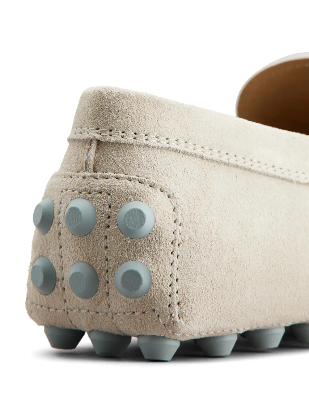 Tod's Gommino Bubble suède loafers Beige