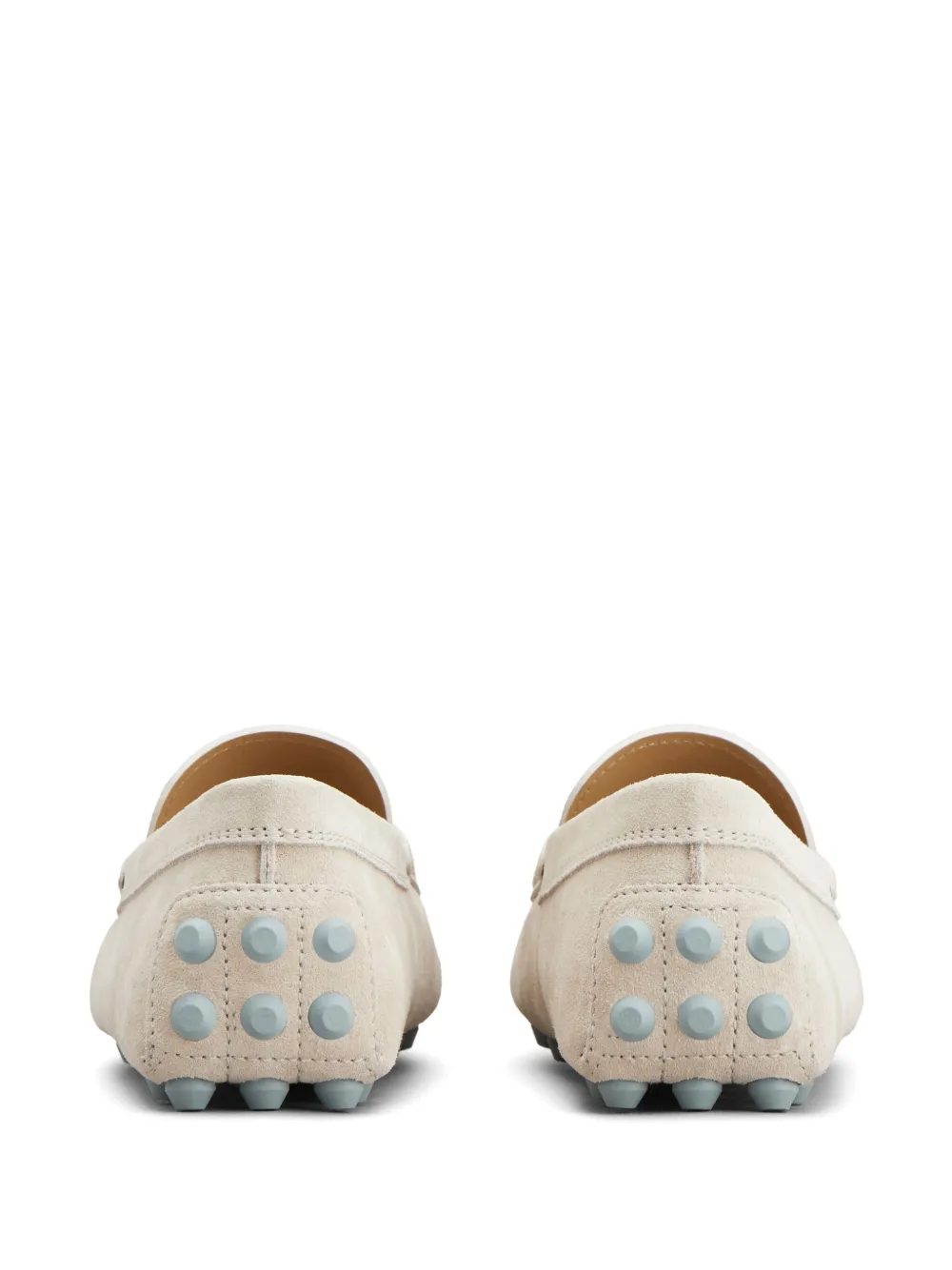 Tod's Gommino Bubble suède loafers Beige