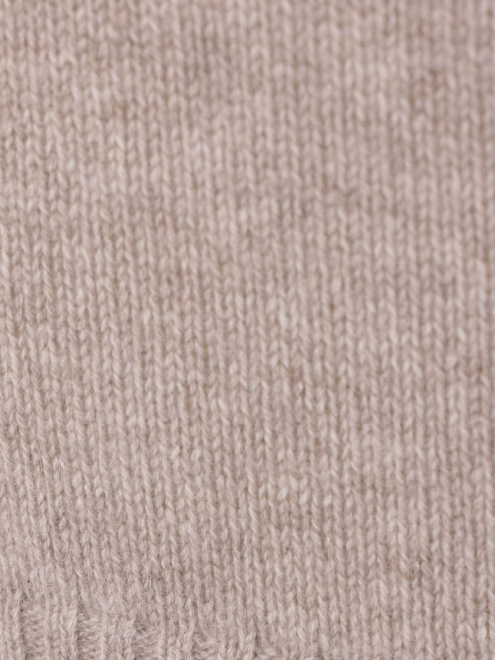 Allude roll neck cashmere sweater - Beige