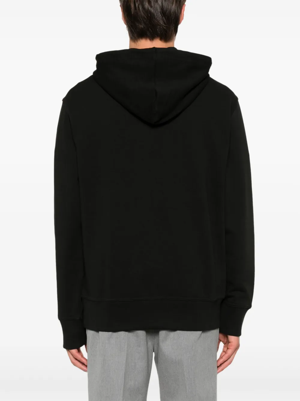 BOSS Hoodie met logoprint Zwart