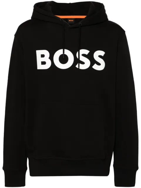 BOSS hoodie con logo estampado