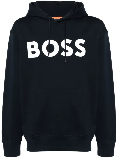 BOSS hoodie con logo estampado