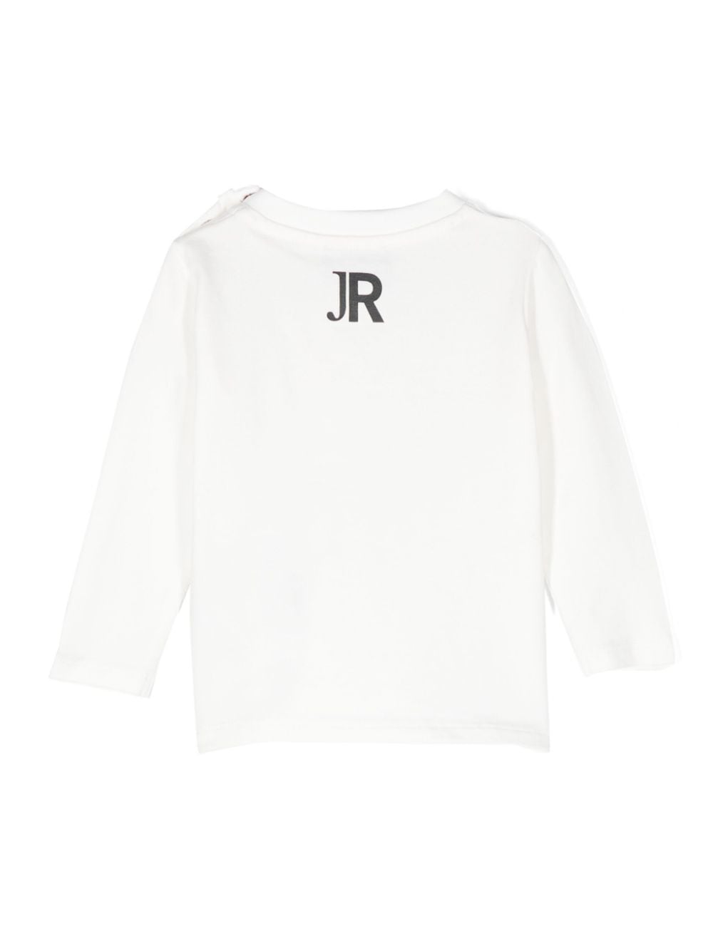 John Richmond Junior T-shirt met logoprint - Wit