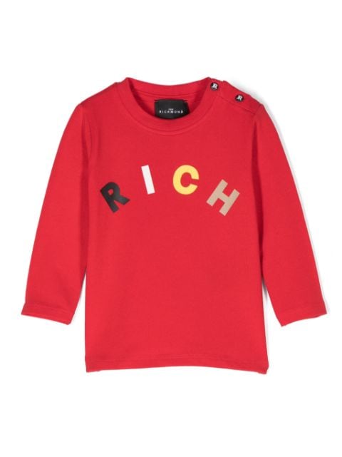 John Richmond Junior logo-print T-shirt