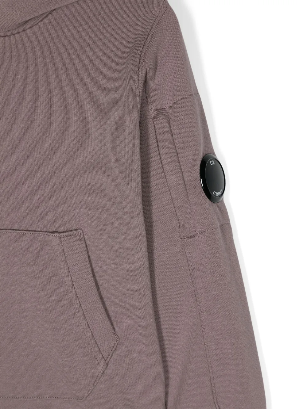 C.P. Company Kids Hoodie met lensdetail Paars