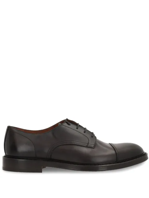Doucal's leather derby shoes