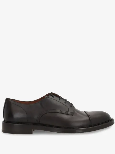 Doucal's leather derby shoes