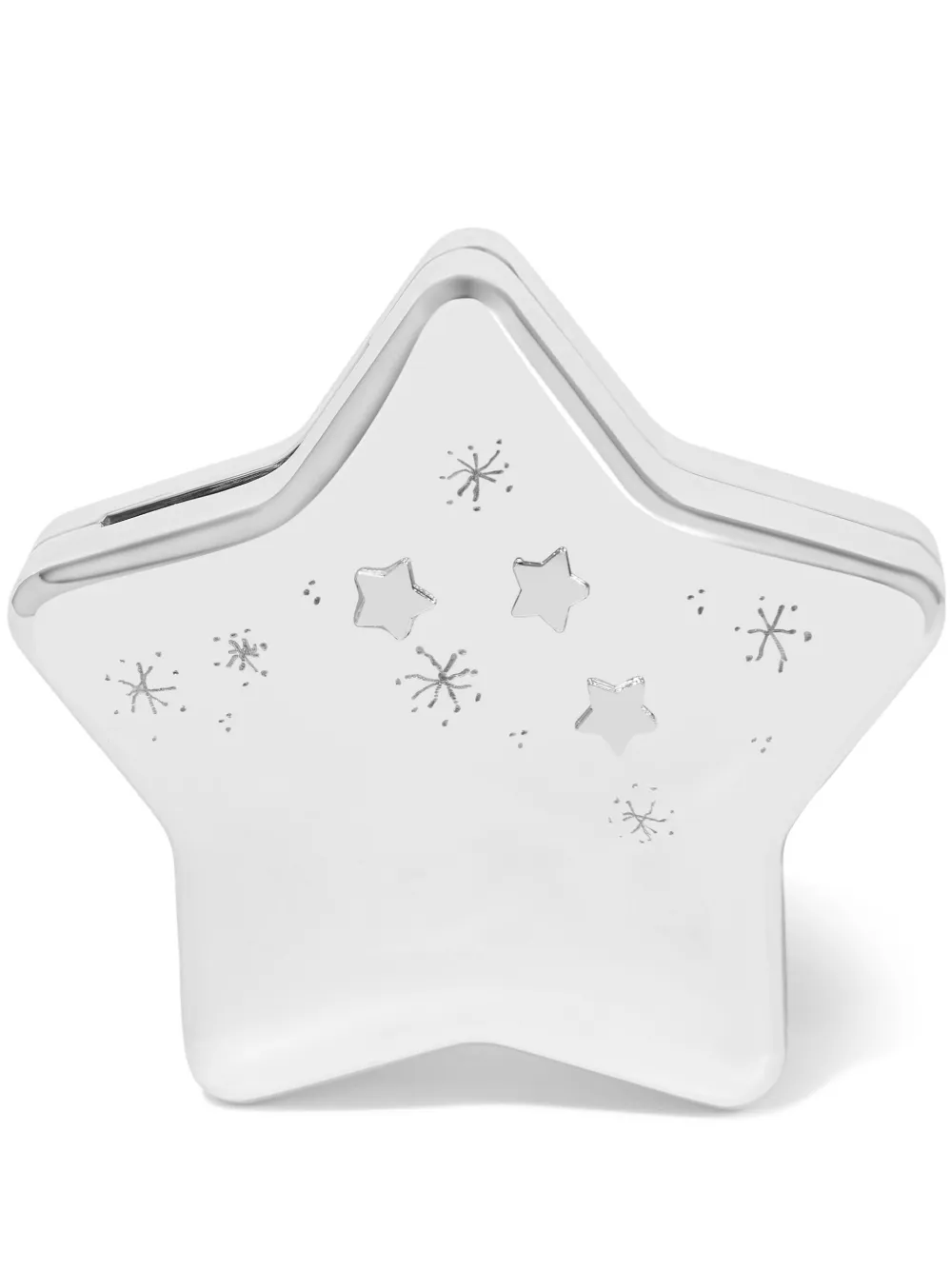 English Trousseau Kids Baby Star money box | Silver | Image 1