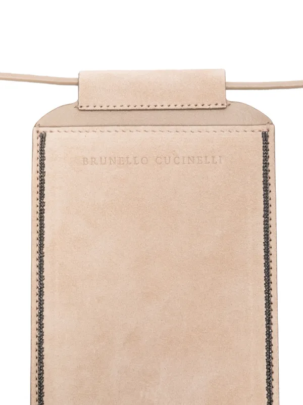 Brunello Cucinelli ショルダーバッグ Brunello Cucinelli ロゴ ショルダーバッグ | ニュートラル