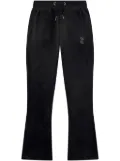 Juicy Couture Kids Velour flared joggers - Black