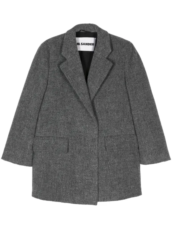 Jil Sander メランジ ジャケット | グレー | FARFETCH JP