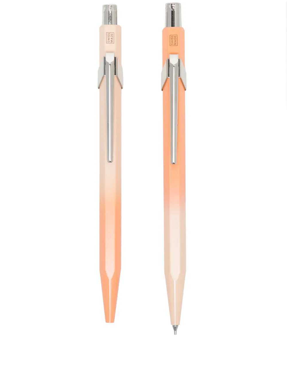 Caran d'Ache Sunset Sky ballpoint pen and mechanical pencil set | Orange | Image 1