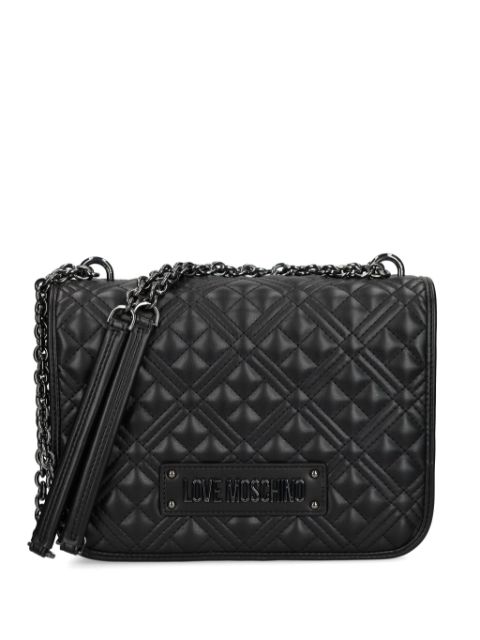 Love Moschino quilted crossbody bag Women