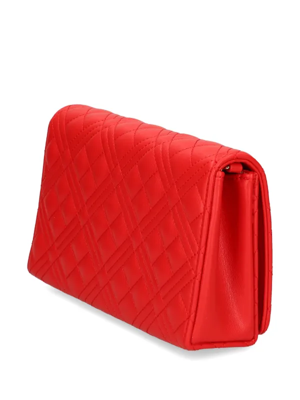 Love Moschino Quilted Crossbody Bag | Red | FARFETCH