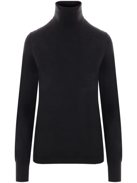 Allude roll neck knit t-shirt 