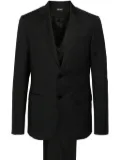 Zegna wool two-piece suit - Black