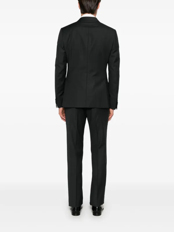 セットアップ（メンズ） ZEGNA SS25 Mohair wool dress (917700A9281CGN 8R) Wool and mohair suit in black - Zegna | Mytheresa
