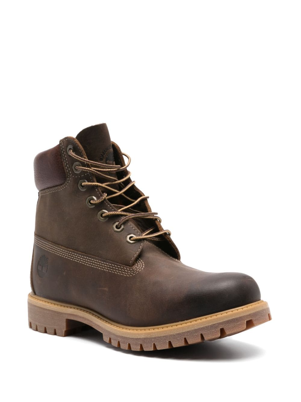 Shop Timberland Premium 6-inch Waterproof Boots In Brown