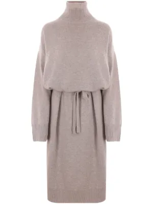 ワンピース LE KASHA FW24 Mud cashmere Tsalgar dress (TSALGAR 941) Le Kasha Dresses for Women - Shop on FARFETCH