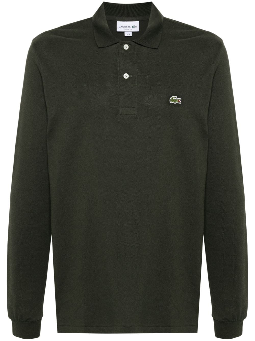 Lacoste Poloshirt mit Logo-Patch - Grün