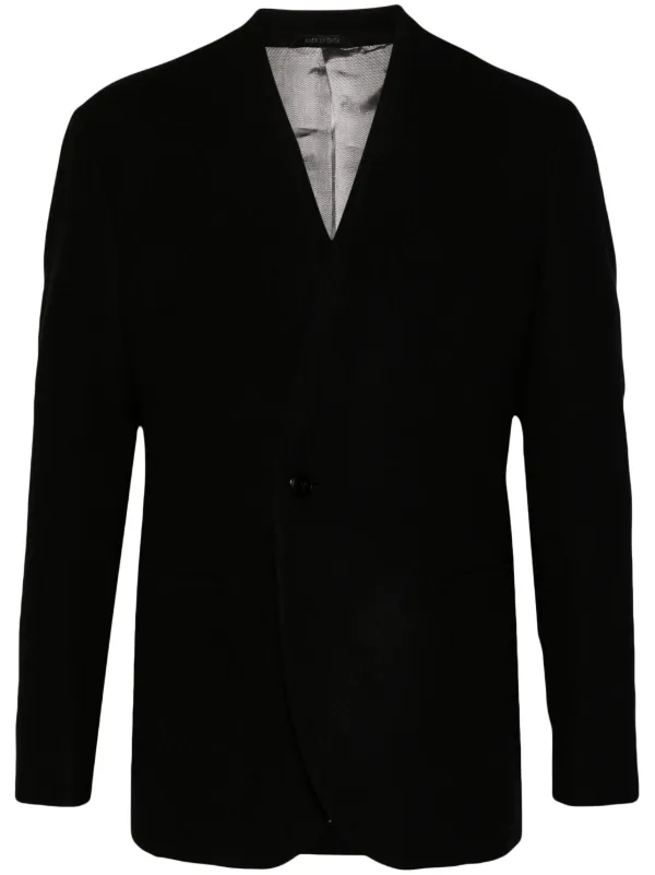 Giorgio Armani ブラックジャケット Giorgio Armani ジャケット | ブラック | FARFETCH JP