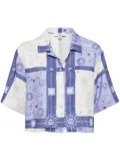 We Are Kindred Celeste linen shirt - Purple