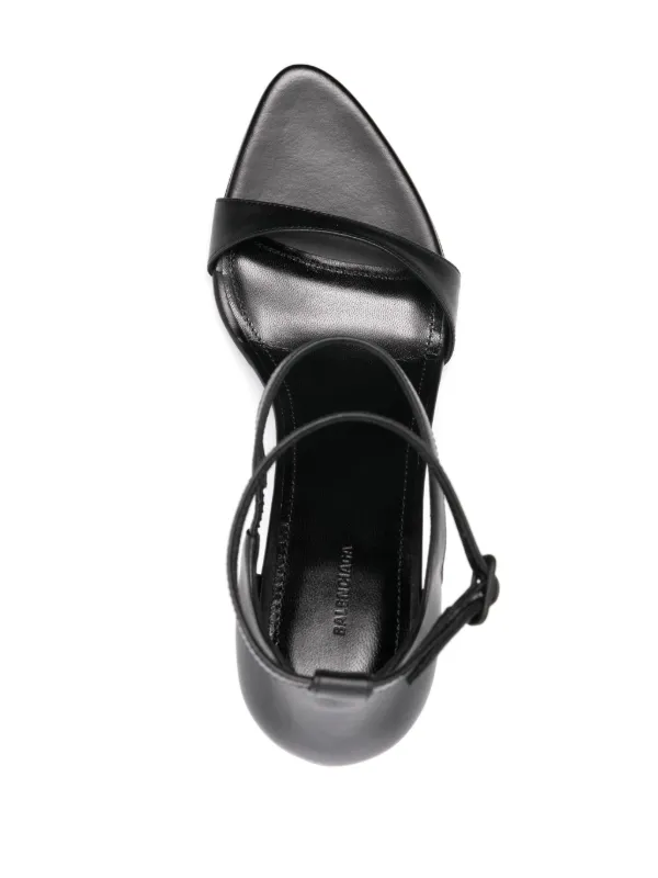 【送料&関税込】Balenciaga Honey Sandals In Black Leather Balenciaga 90mm Honey Sandals | Black | FARFETCH CA