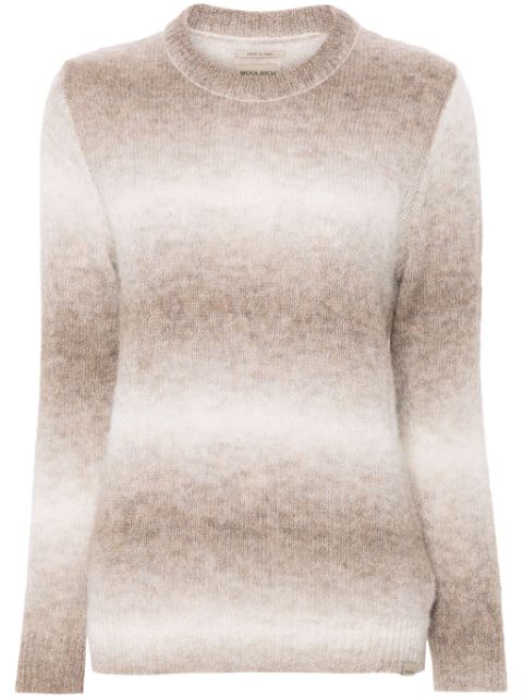 Woolrich ombré-effect sweater