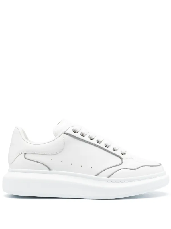 Alexander McQueen Baskets Oversized Blanc FARFETCH CM