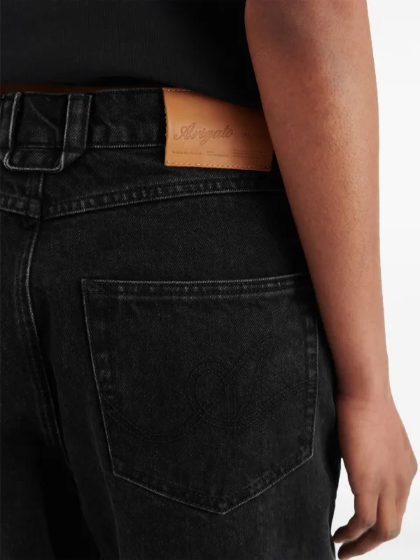 【関税込み】Axel Arigato ブラック Sly ミッドライズ ジーンズ Axel Arigato Sly mid-rise Jeans | Black | FARFETCH