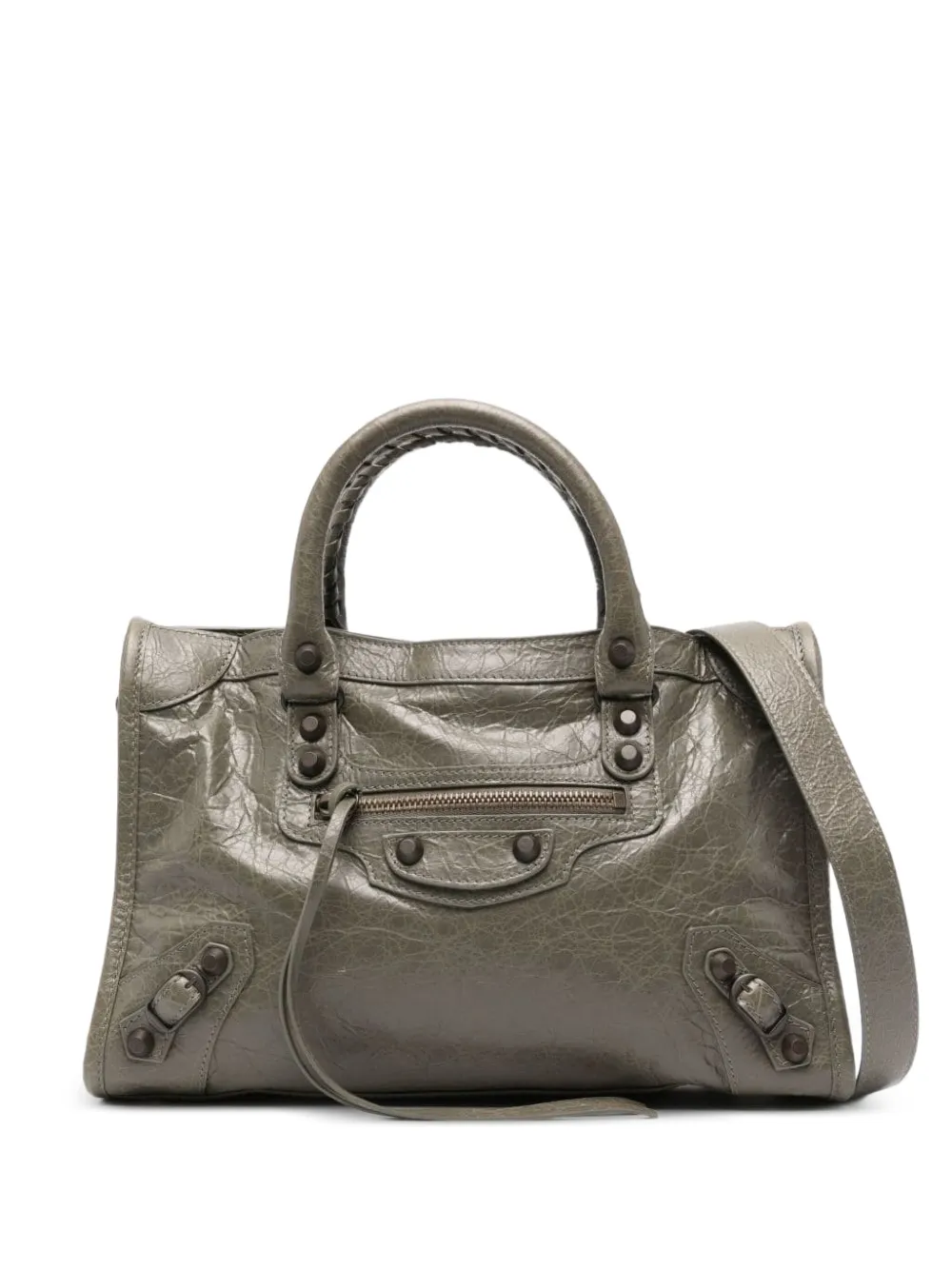 Balenciaga Le City kleine shopper Groen