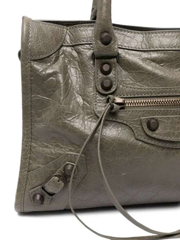 Balenciaga Small Le City Tote Bag | Green | FARFETCH HK