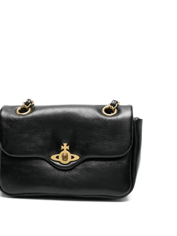 【USED】 vivienne westwood Shoulder Bag Vivienne Westwood black Edgewear shoulder bag | eBay