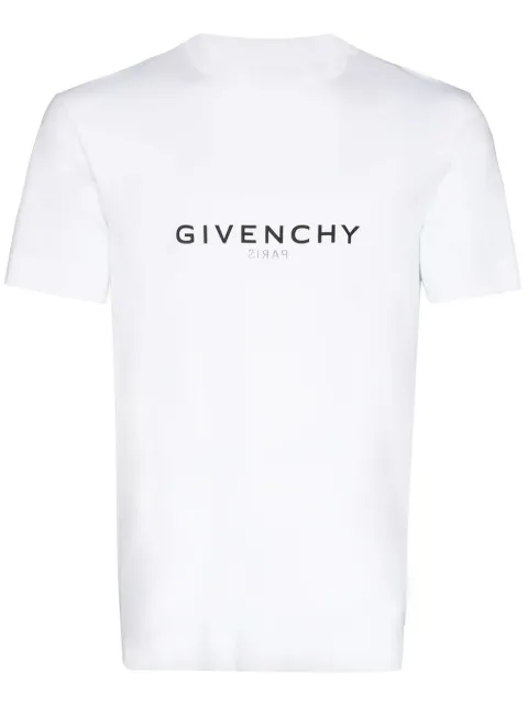 Givenchy Camiseta de algodão com estampa de logo