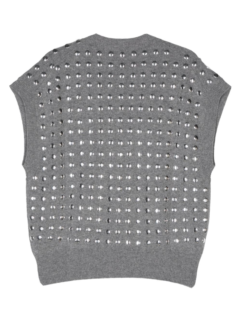 Shop Haikure Geri Knitted Top In Grey