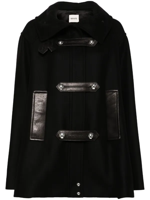 Khaite The Melbo Coat in Black