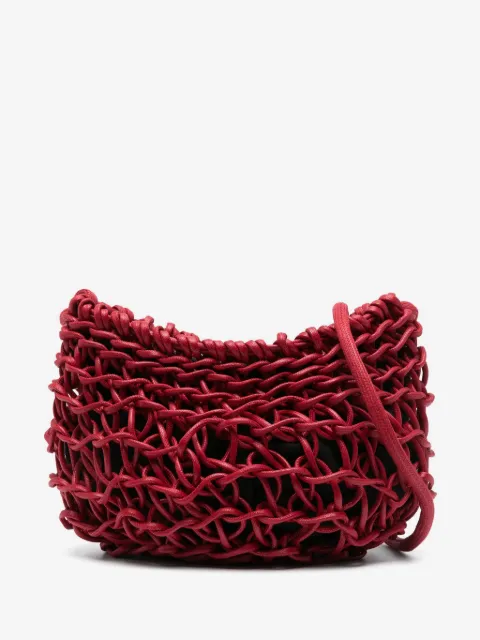 Alienina Cecilia woven shoulder bag