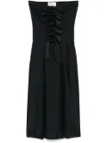 Coperni knot-detail jersey dress - Black