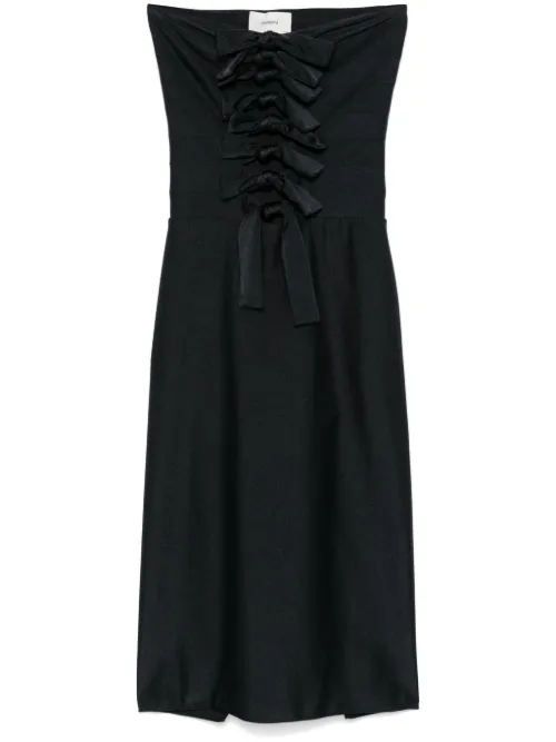 Robe en jersey à détail noué - Coperni - Modalova