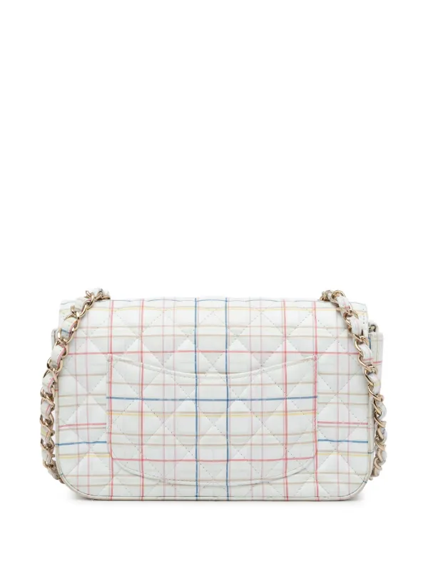 CHANEL Pre-Owned 2019 Mini Rectangular Classic Printed Calfskin 