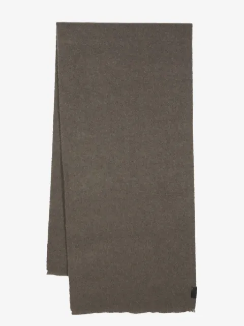 LEMAIRE logo-tag scarf