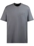 Hogan logo-print cotton T-shirt - Grey