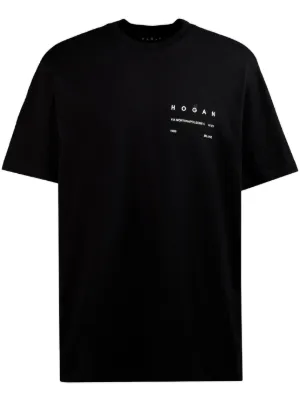 【送料&関税込】Hogan Logo T-shirt - Unisex 305g 100%Cotton Heavy Weight Oversize Unisex Pure Color T