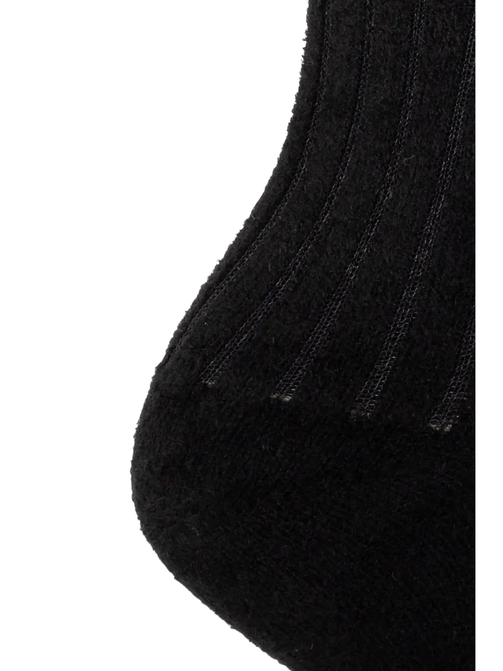 ISABEL MARANT Logo-intarsia sokken Zwart