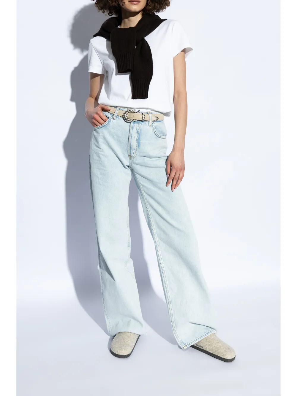 Birkenstock Zermatt Slippers In Neutral