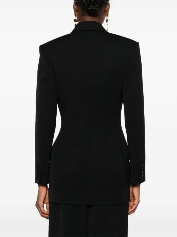 Saint Laurent Wool Blazer | Black | FARFETCH
